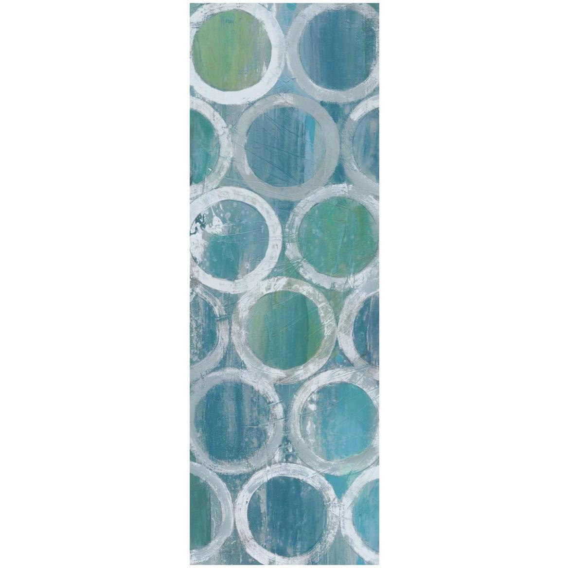 Stack of Tubes Blue II -Paper Art-20&quotx56"