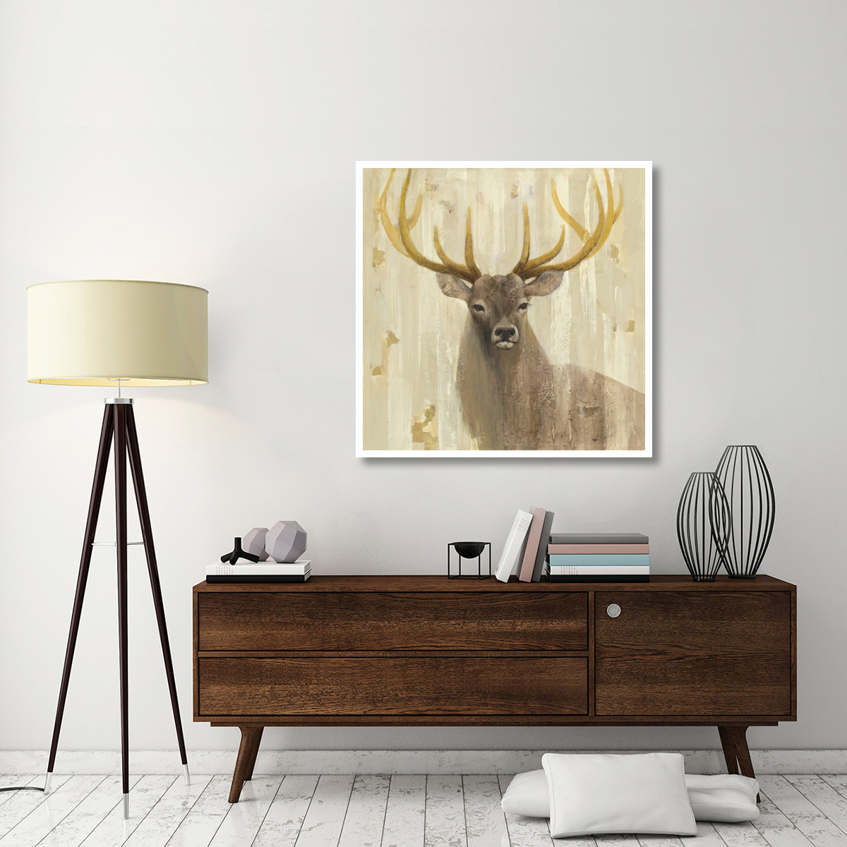 Forest King -Paper Art-42&quotx42"