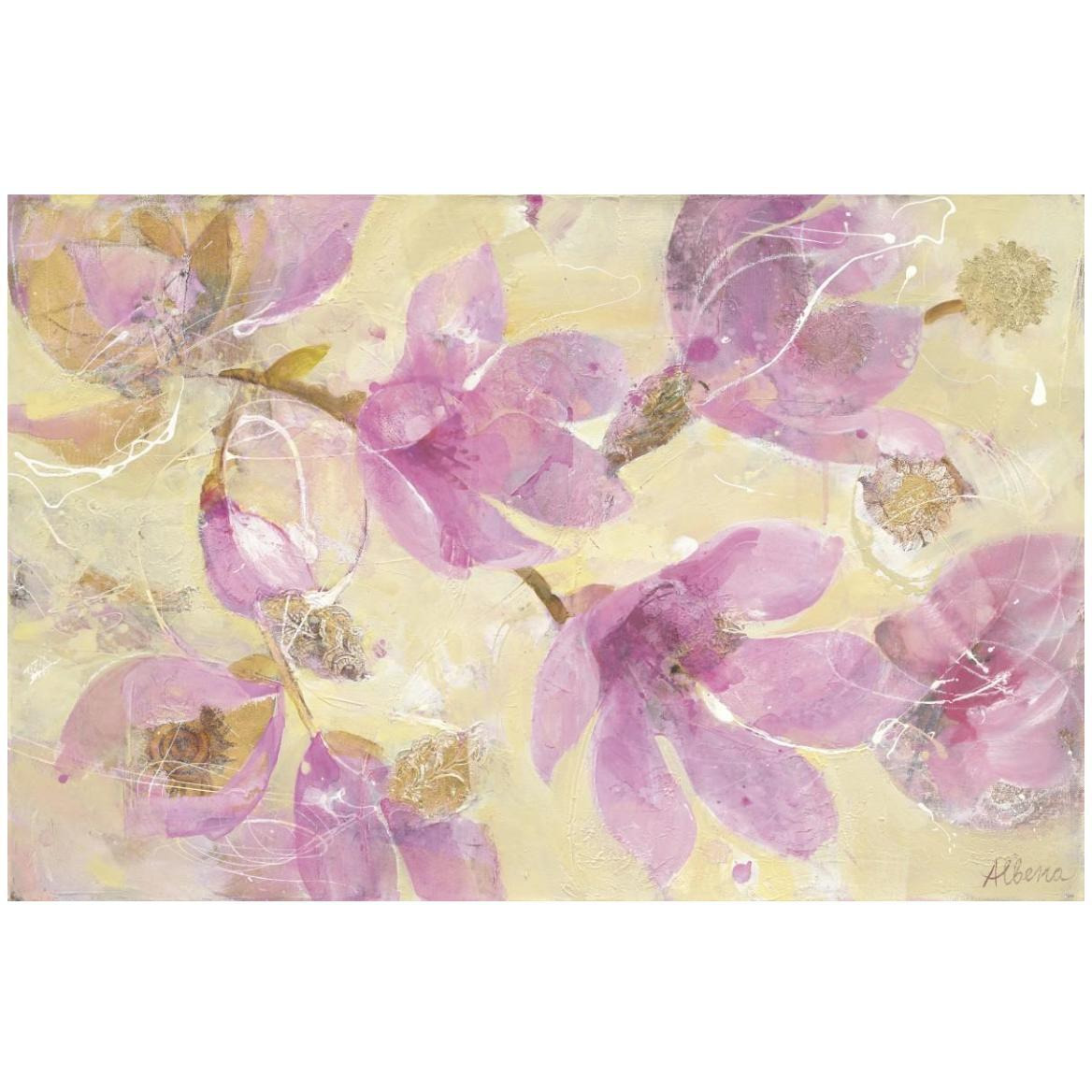Magnolias in Bloom -Paper Art-50&quotx34"
