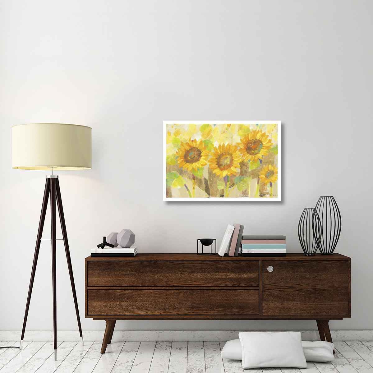 Turn to the Sun -Paper Art-38&quotx26"