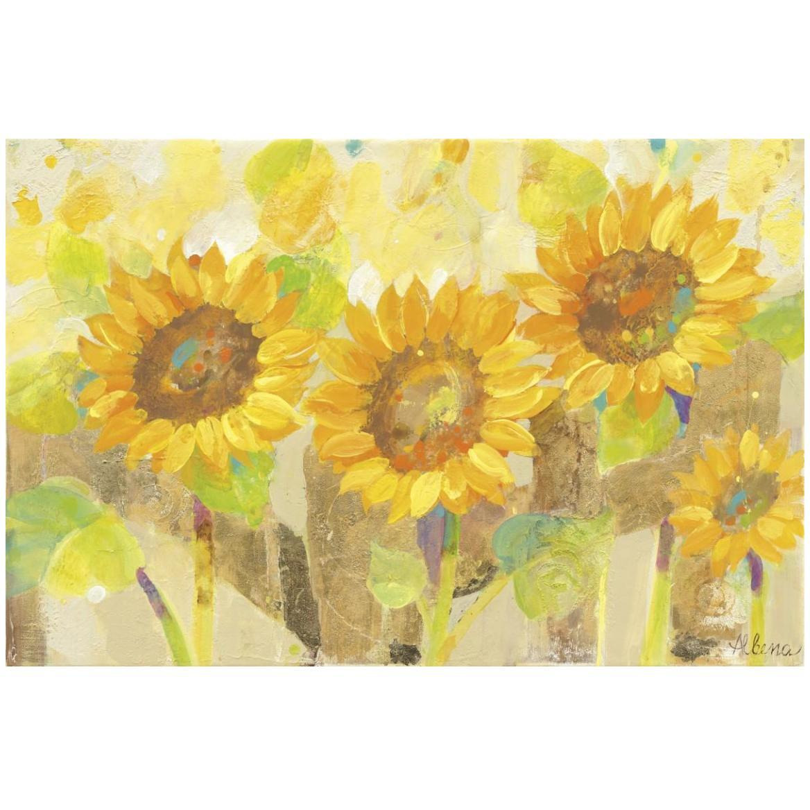 Turn to the Sun -Paper Art-50&quotx34"