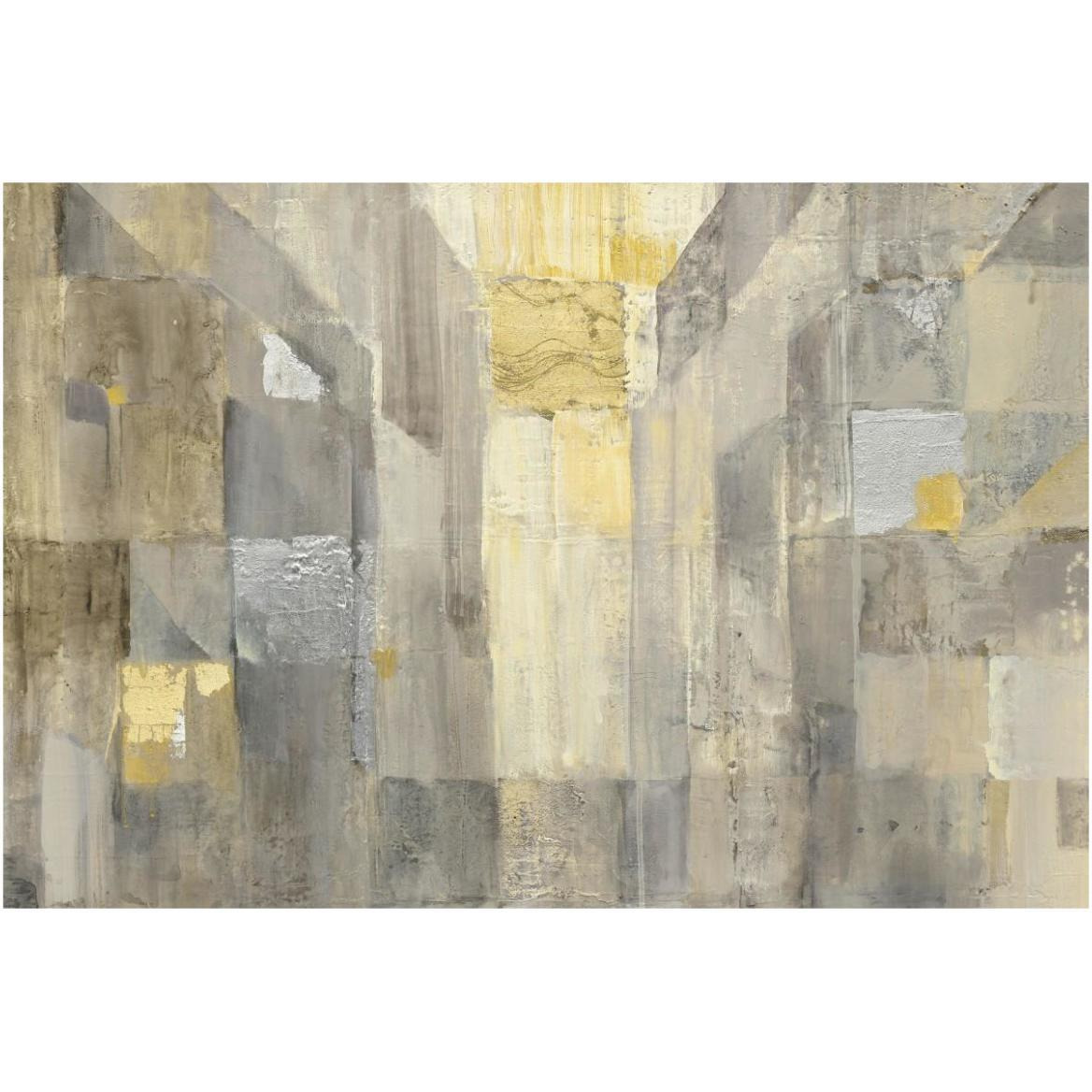 The Gold Square Crop -Paper Art-62&quotx42"