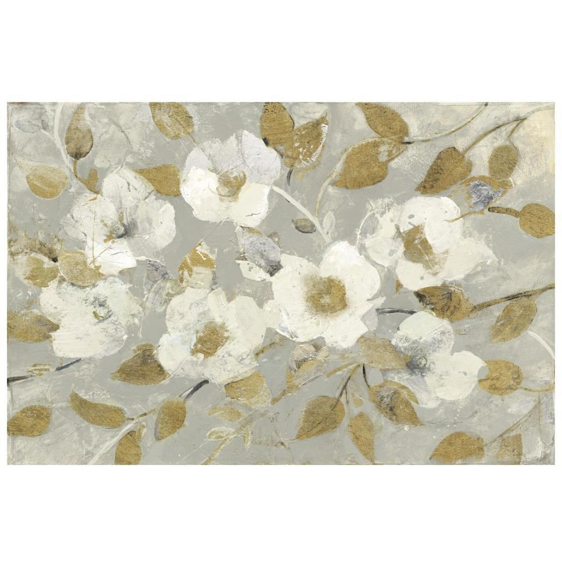 Fading Spring Gray and Gold -Paper Art-26&quotx18"