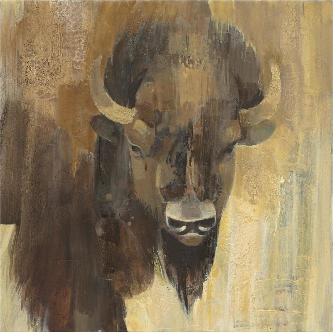 Into the Wild I -Paper Art-38&quotx38"