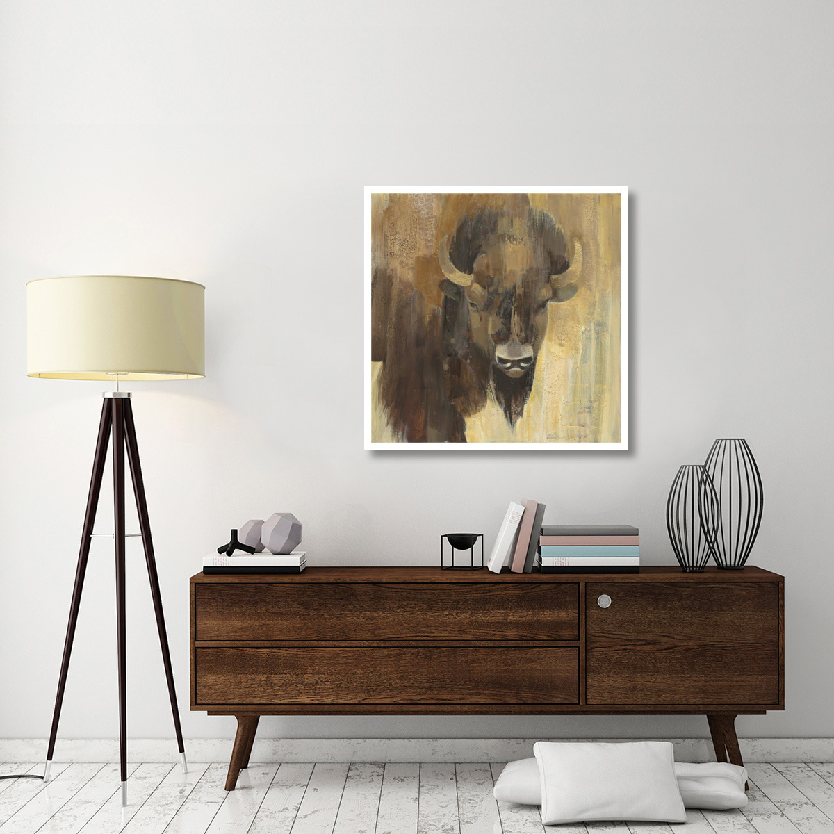 Into the Wild I -Paper Art-38&quotx38"