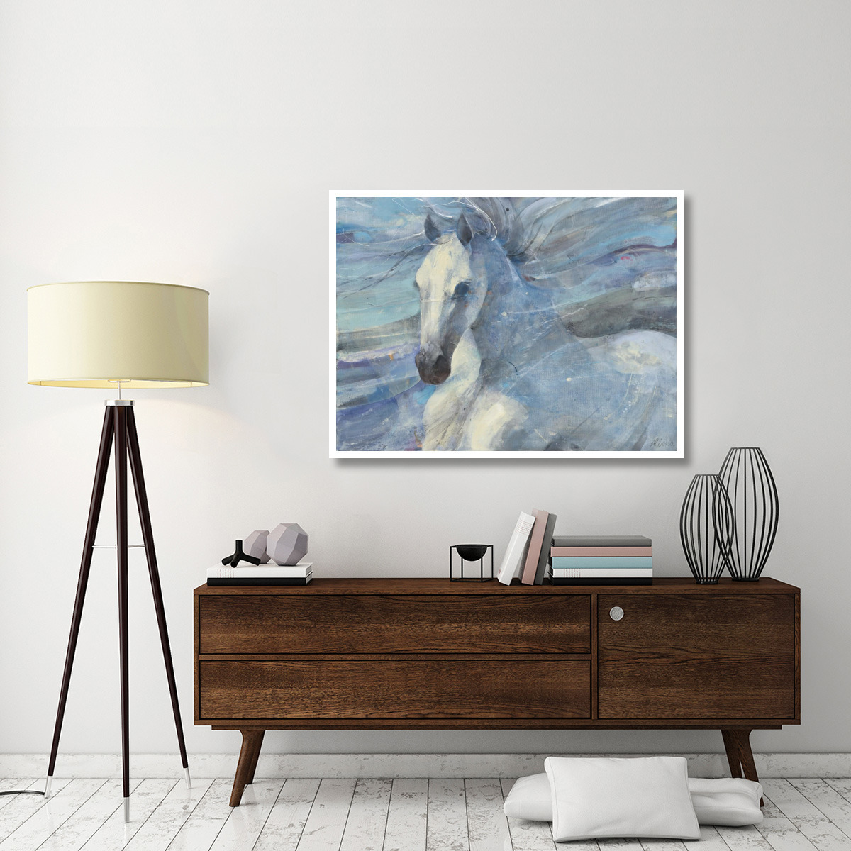 Poseidon -Paper Art-50&quotx38"