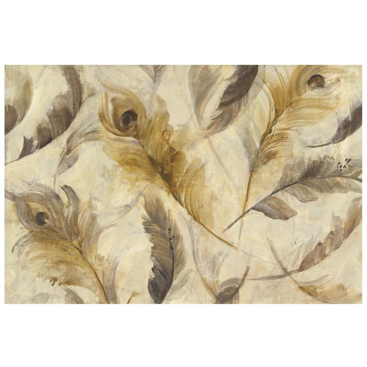 Feather Toss Crop -Paper Art-20&quotx14"