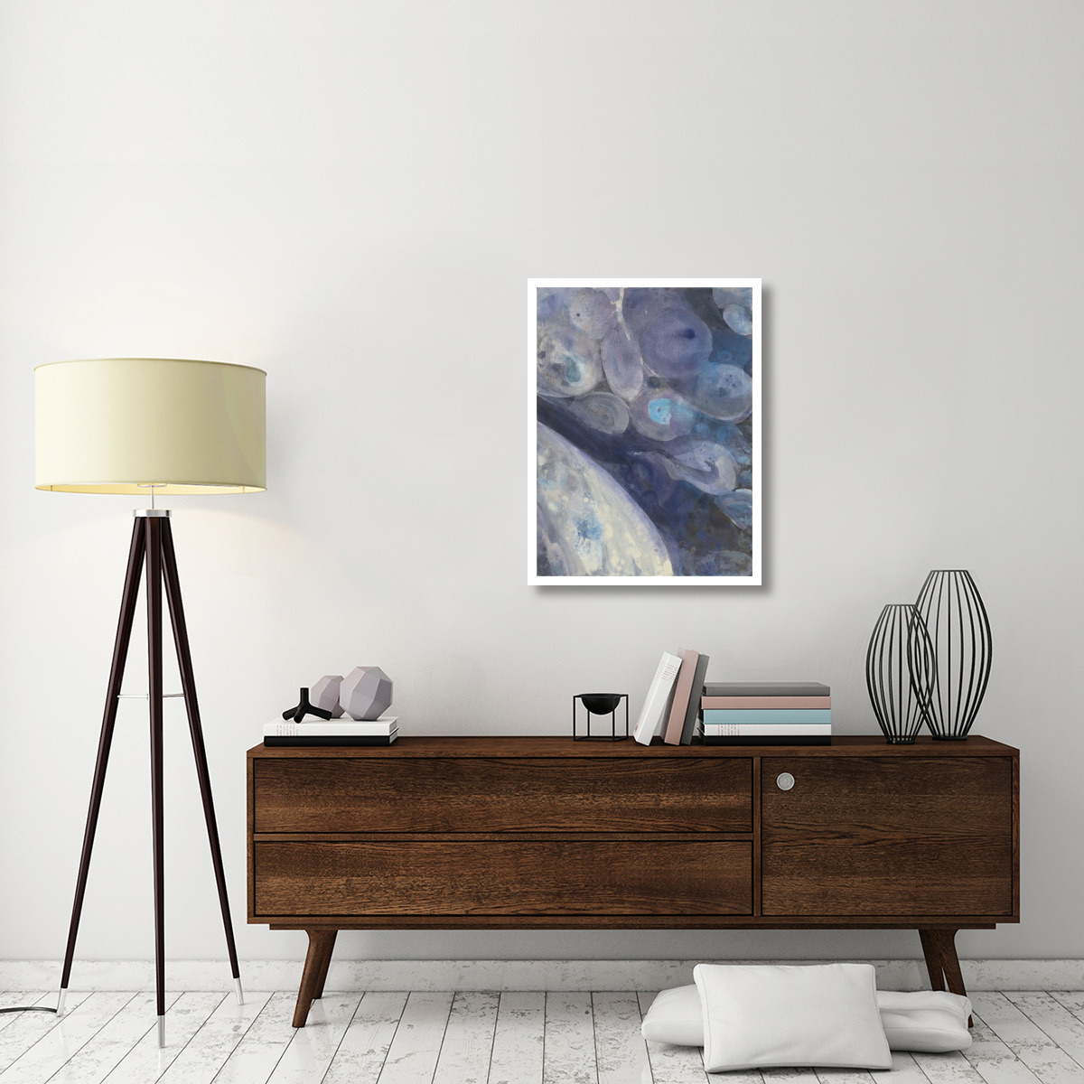 In the Stream I -Paper Art-26&quotx34"