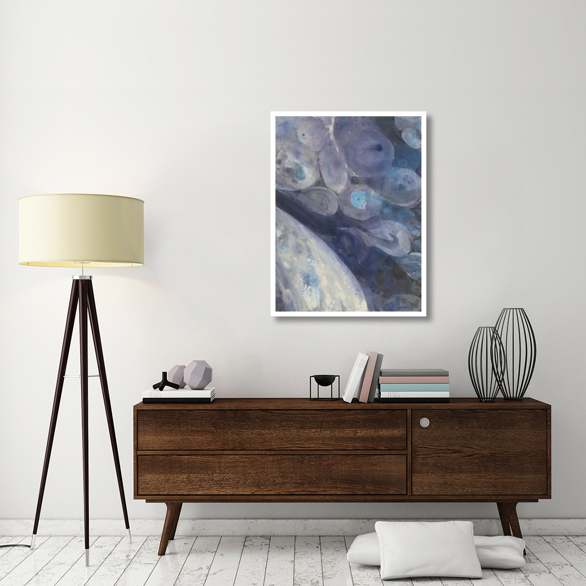 In the Stream I -Paper Art-32&quotx42"