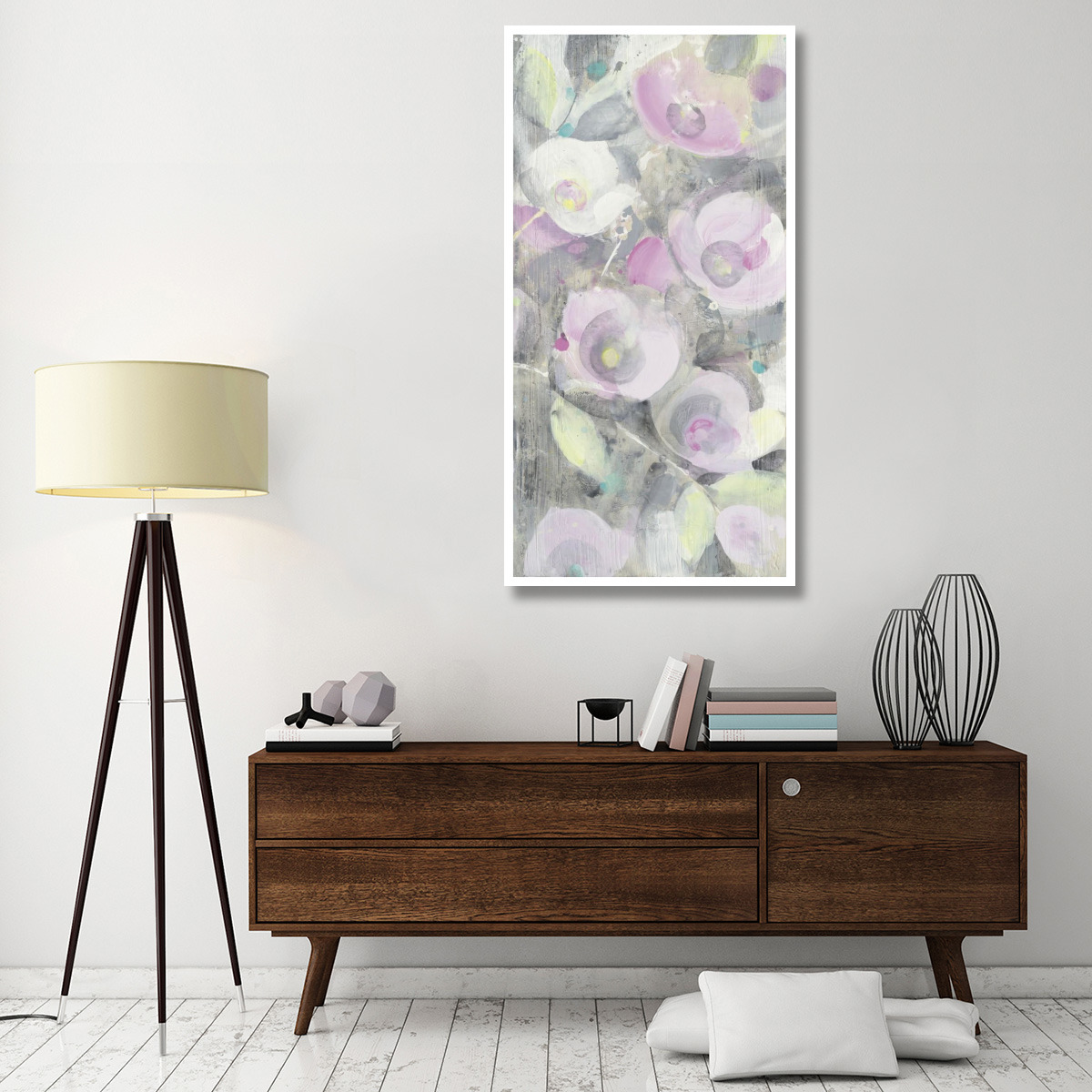Sugar Flowers II -Paper Art-32&quotx62"