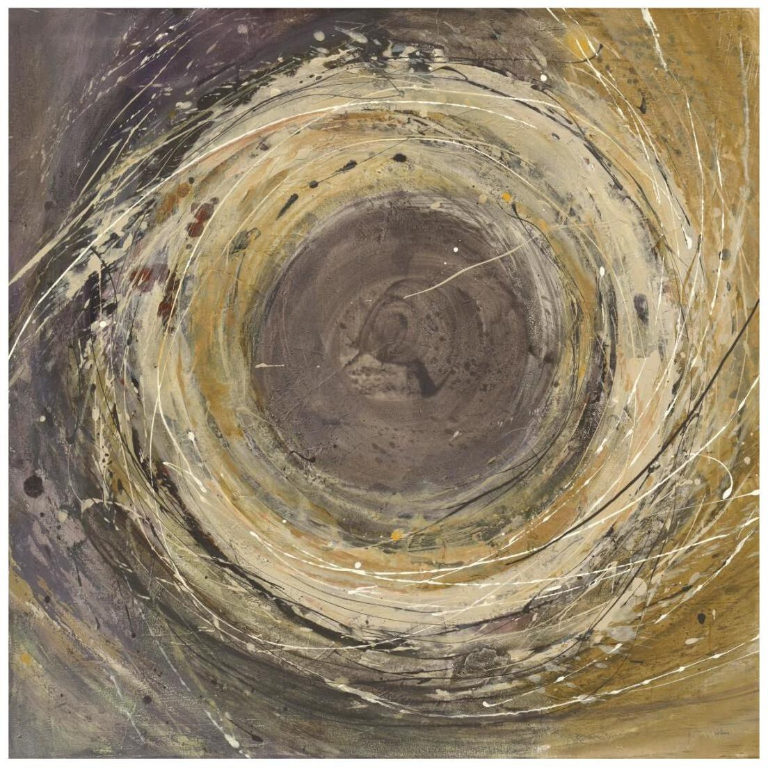 Wooden Rings -Paper Art-20&quotx20"