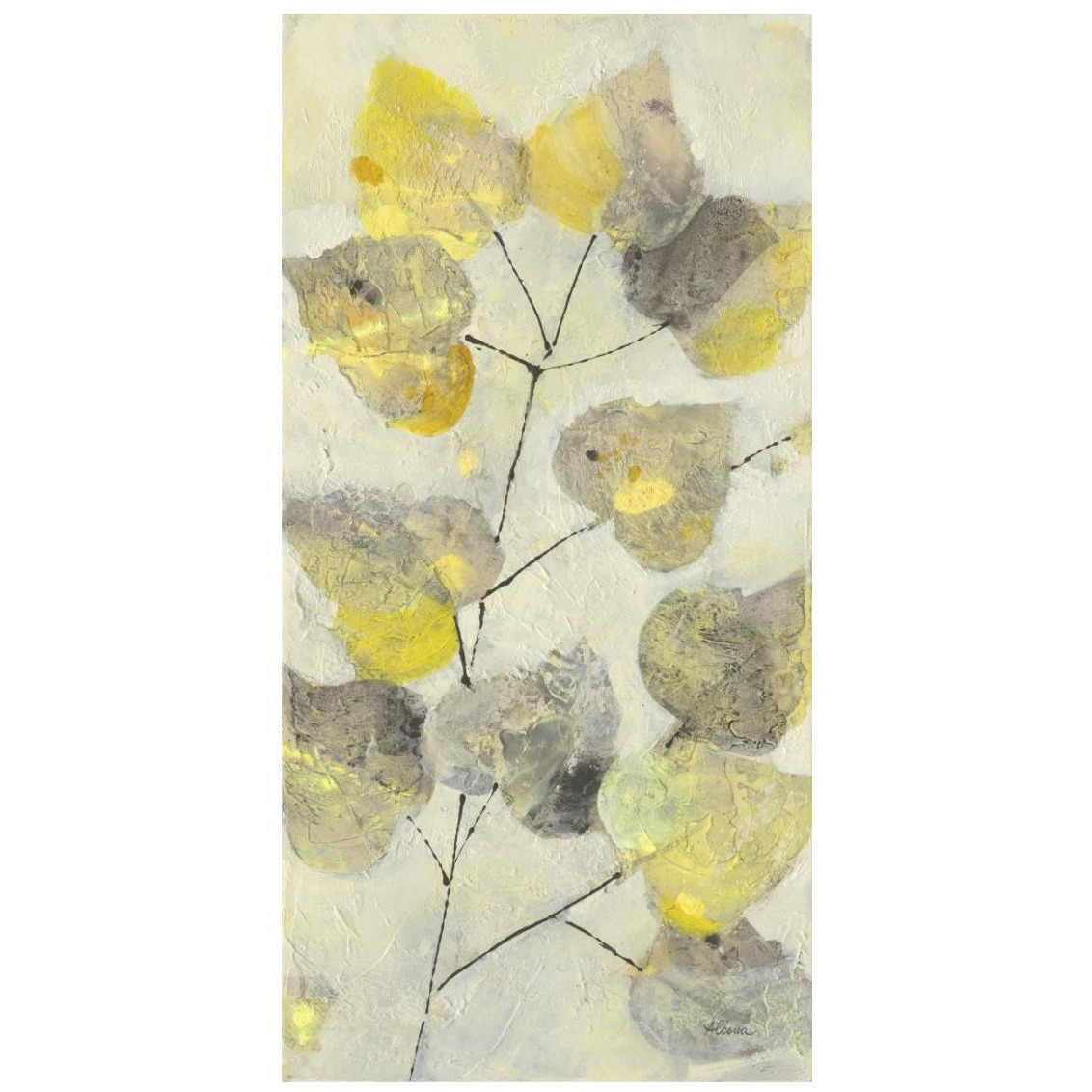 Aspen Branch I -Paper Art-14&quotx26"