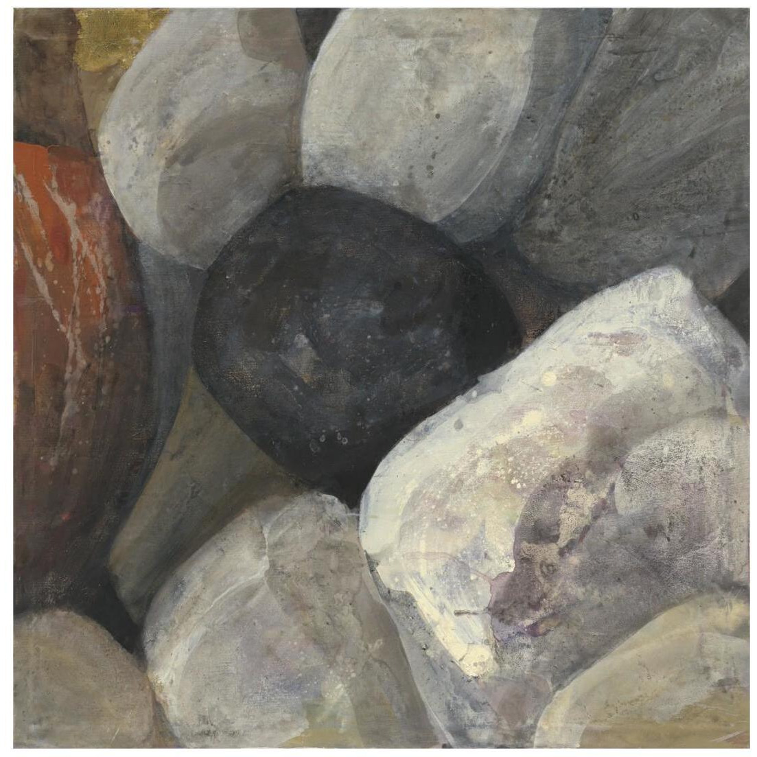 Black Rock -Paper Art-20&quotx20"