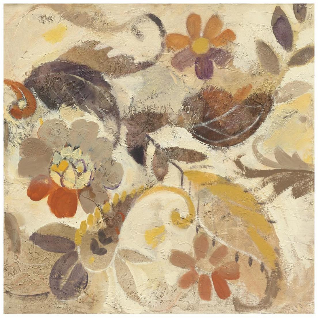 Fall Paisley I -Paper Art-20&quotx20"