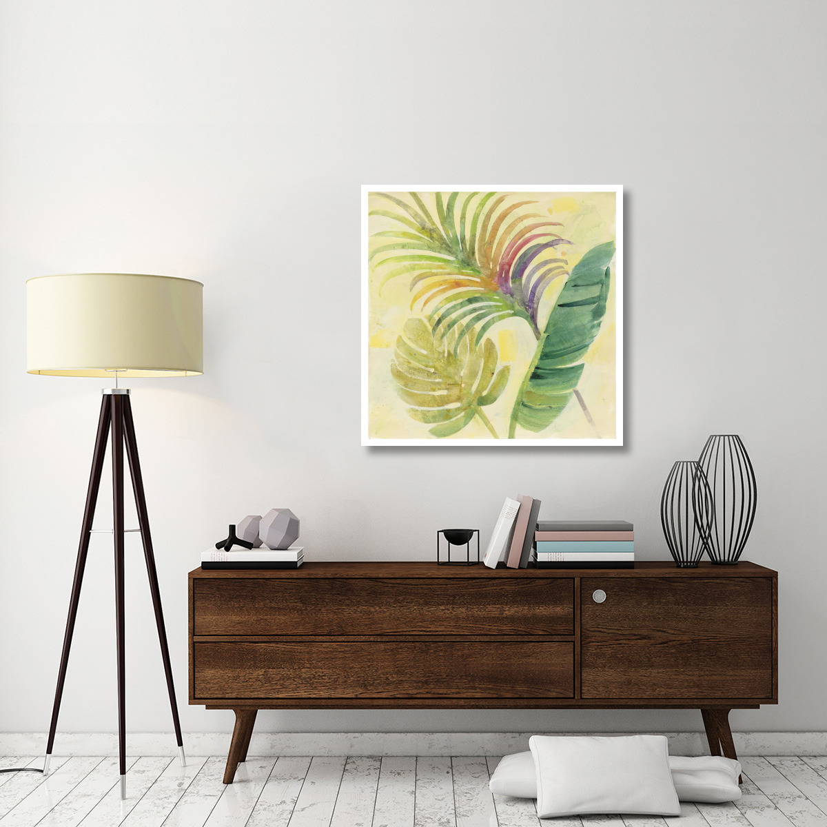 Tropical Delight I -Paper Art-38&quotx38"