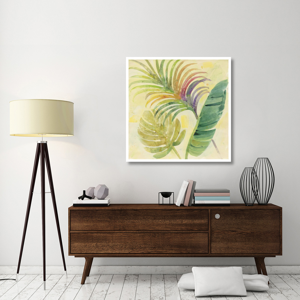 Tropical Delight I -Paper Art-42&quotx42"