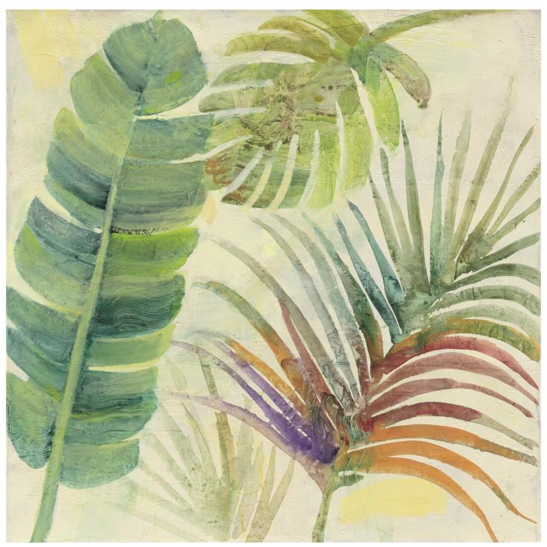 Tropical Delight II -Paper Art-20&quotx20"