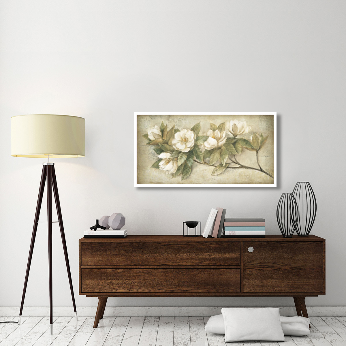 Sugar Magnolia Vintage -Paper Art-50&quotx26"