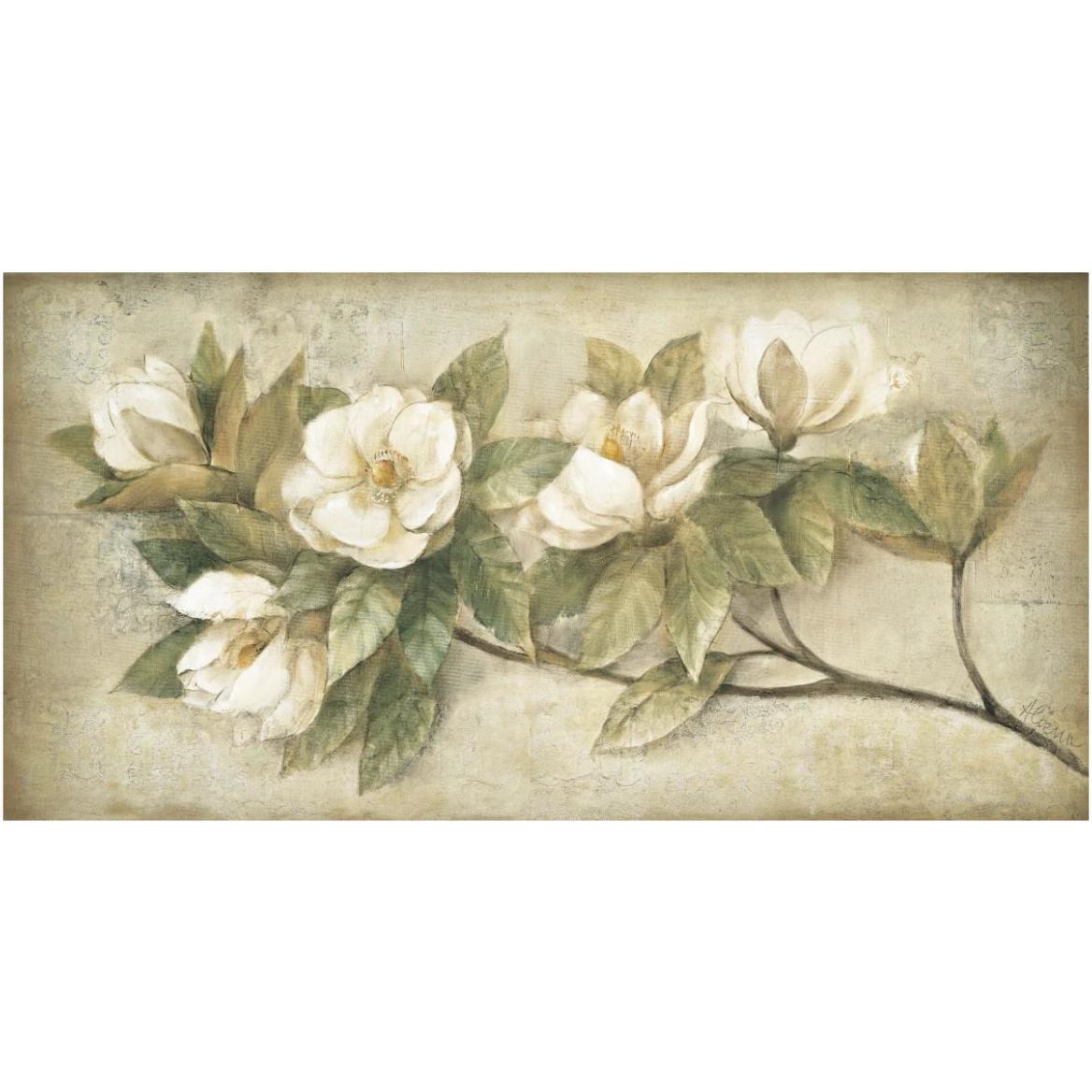 Sugar Magnolia Vintage -Paper Art-62&quotx32"