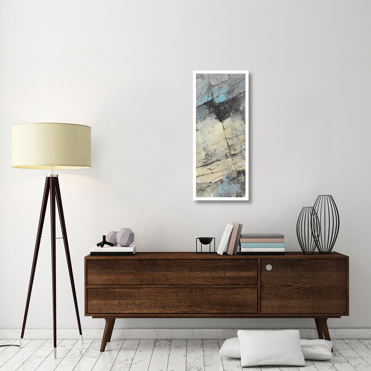 The Rocks Panel II -Paper Art-18&quotx42"