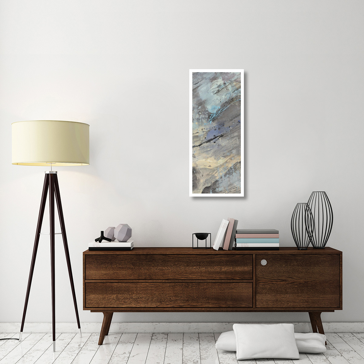 The Rocks Panel III -Paper Art-18&quotx42"