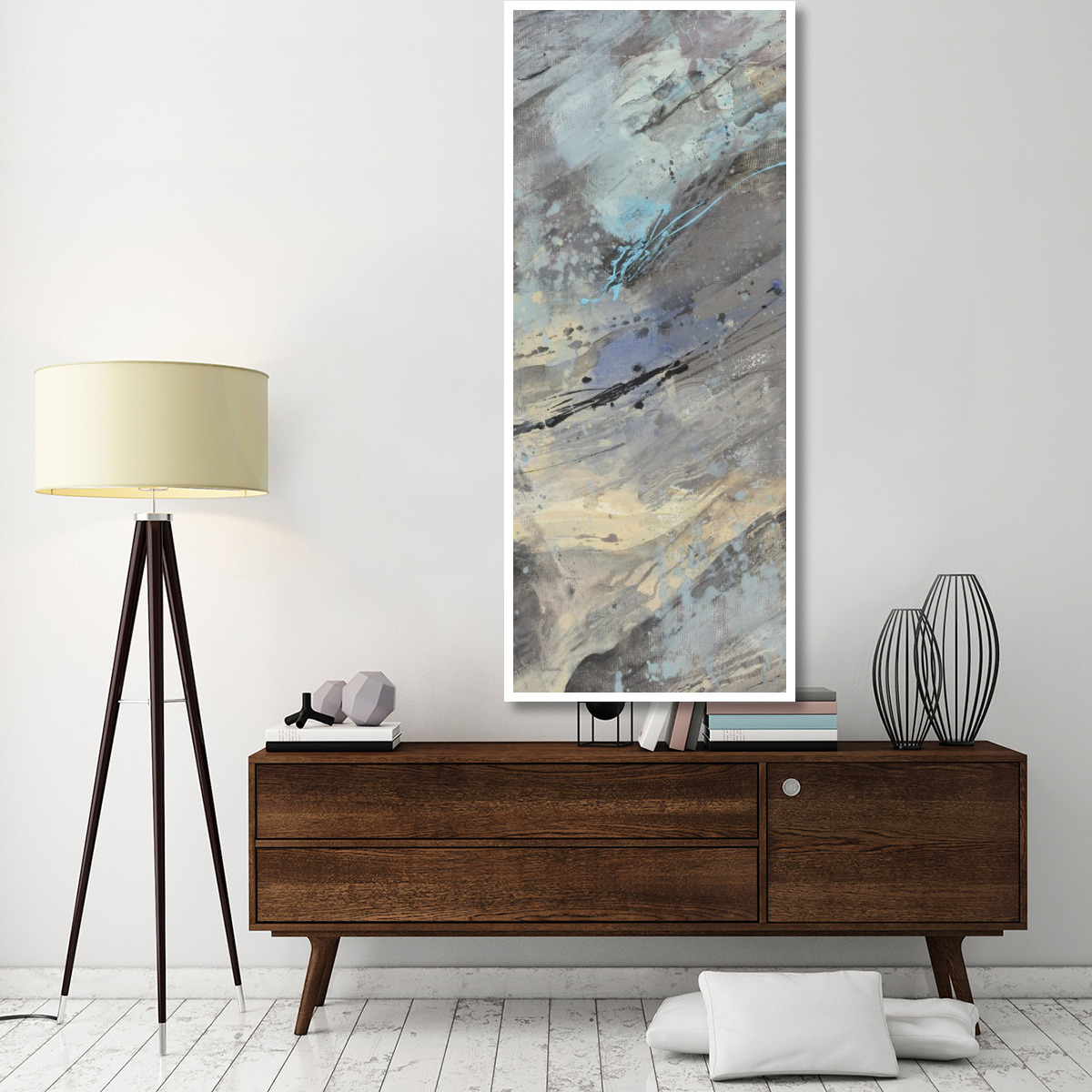 The Rocks Panel III -Paper Art-32&quotx77"