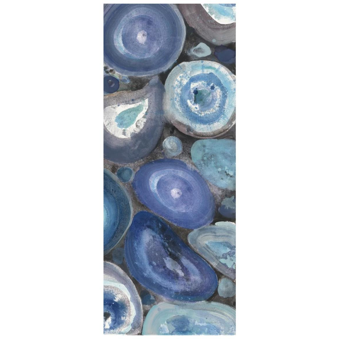 Stone Circles Panel I -Paper Art-18&quotx42"