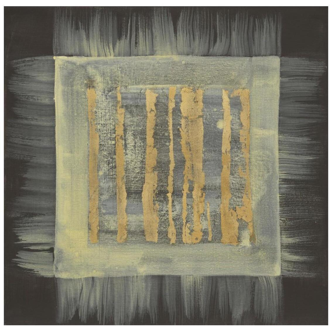 Gold Tapestry III -Paper Art-26&quotx26"