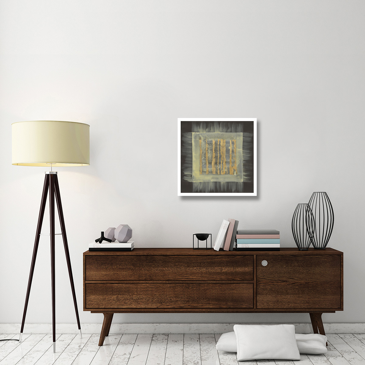 Gold Tapestry III -Paper Art-26&quotx26"