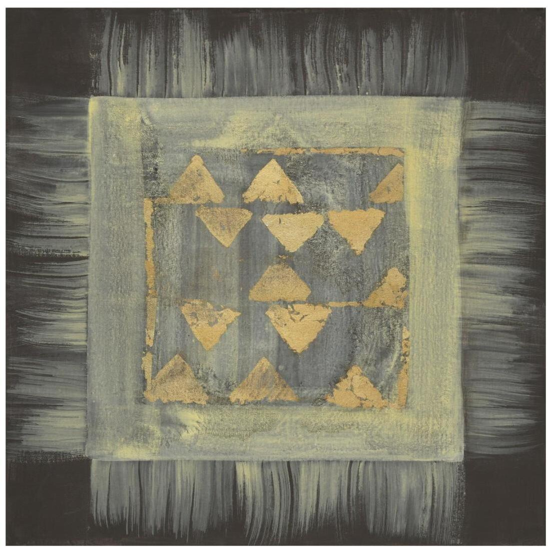 Gold Tapestry V -Paper Art-20&quotx20"