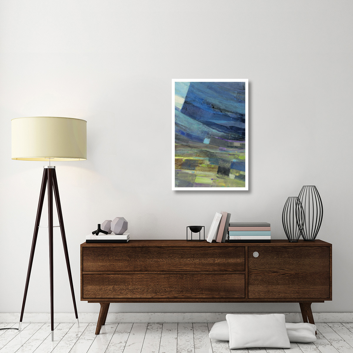 View of the Coast II -Paper Art-26&quotx38"