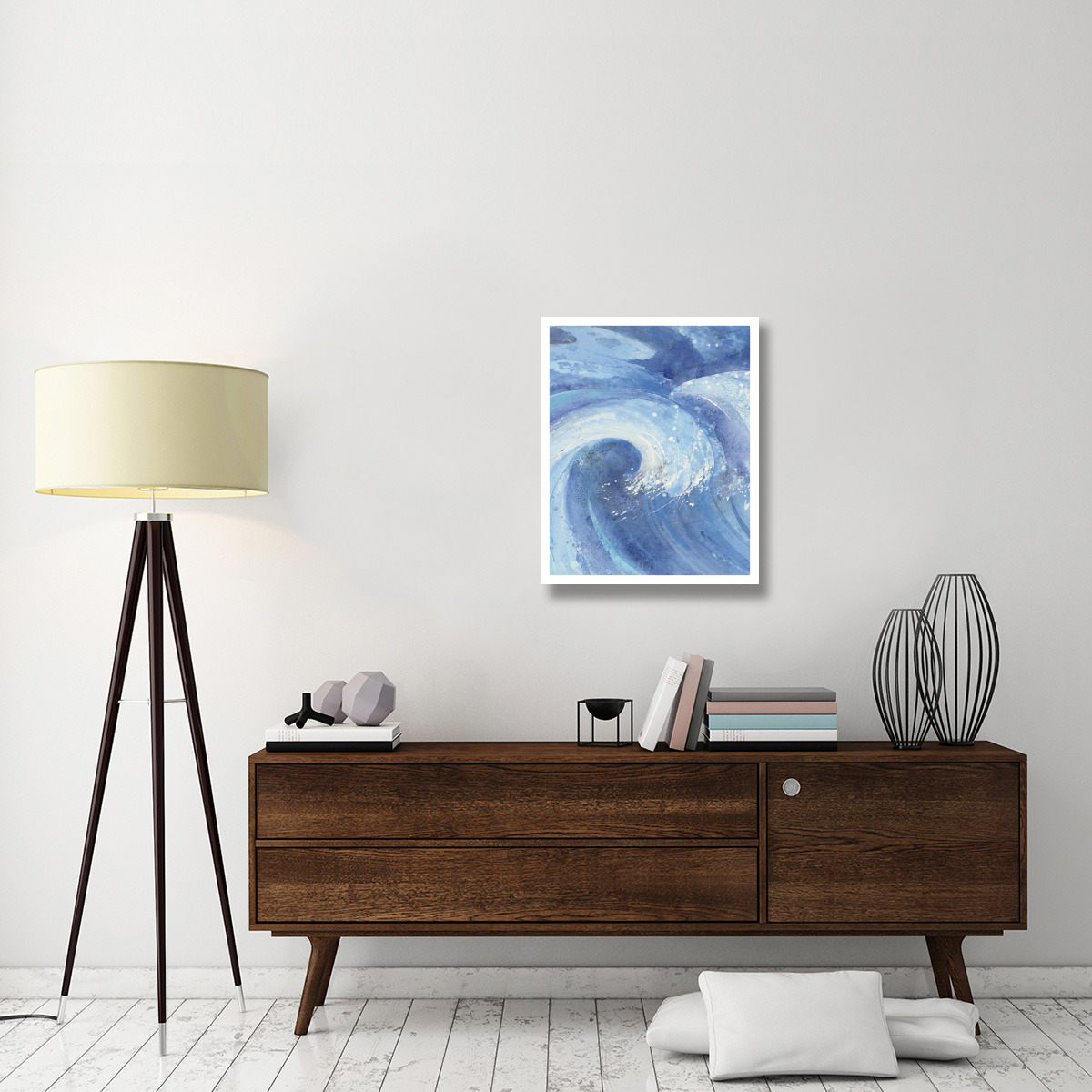 The Big Wave II -Paper Art-24&quotx30"