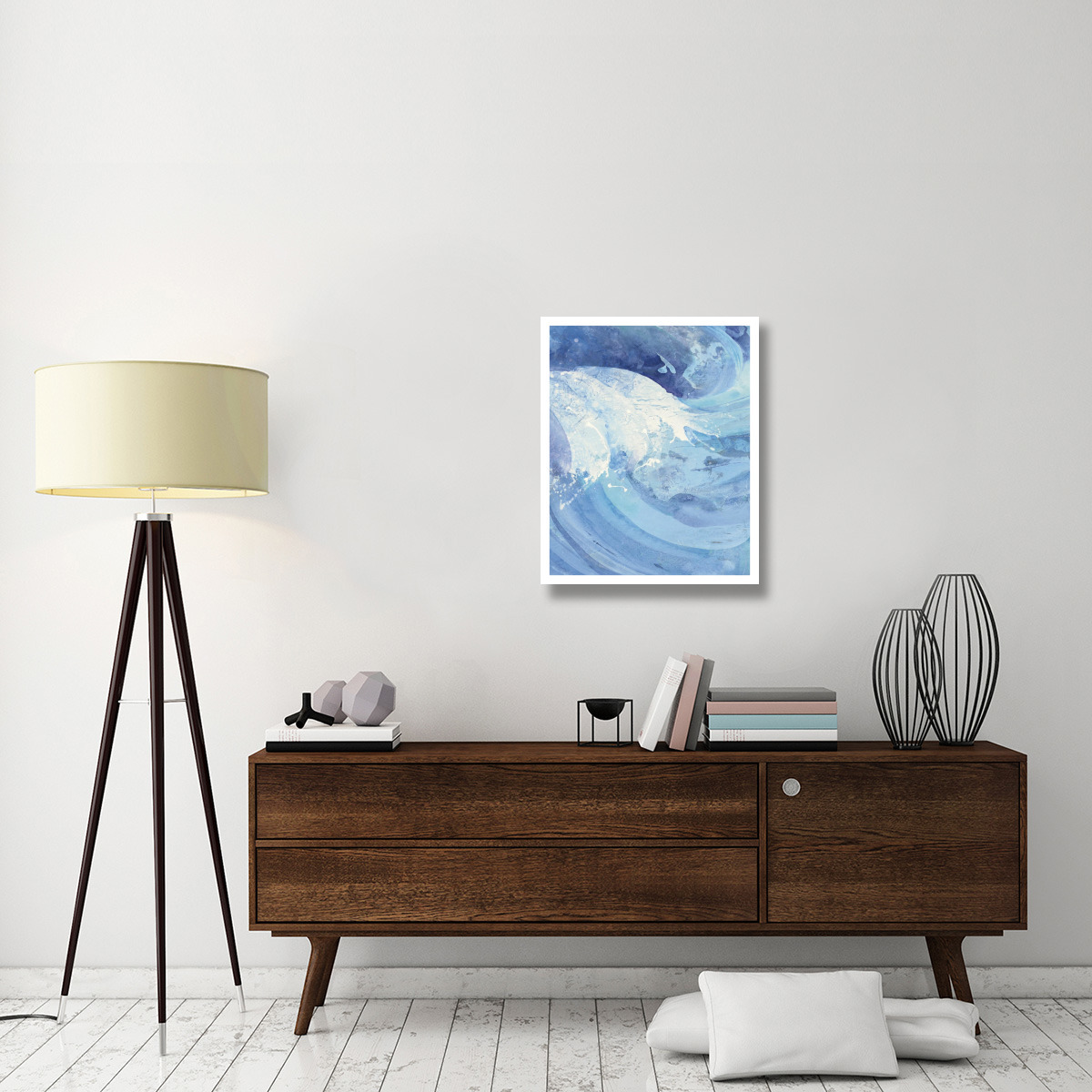 The Big Wave III -Paper Art-24&quotx30"