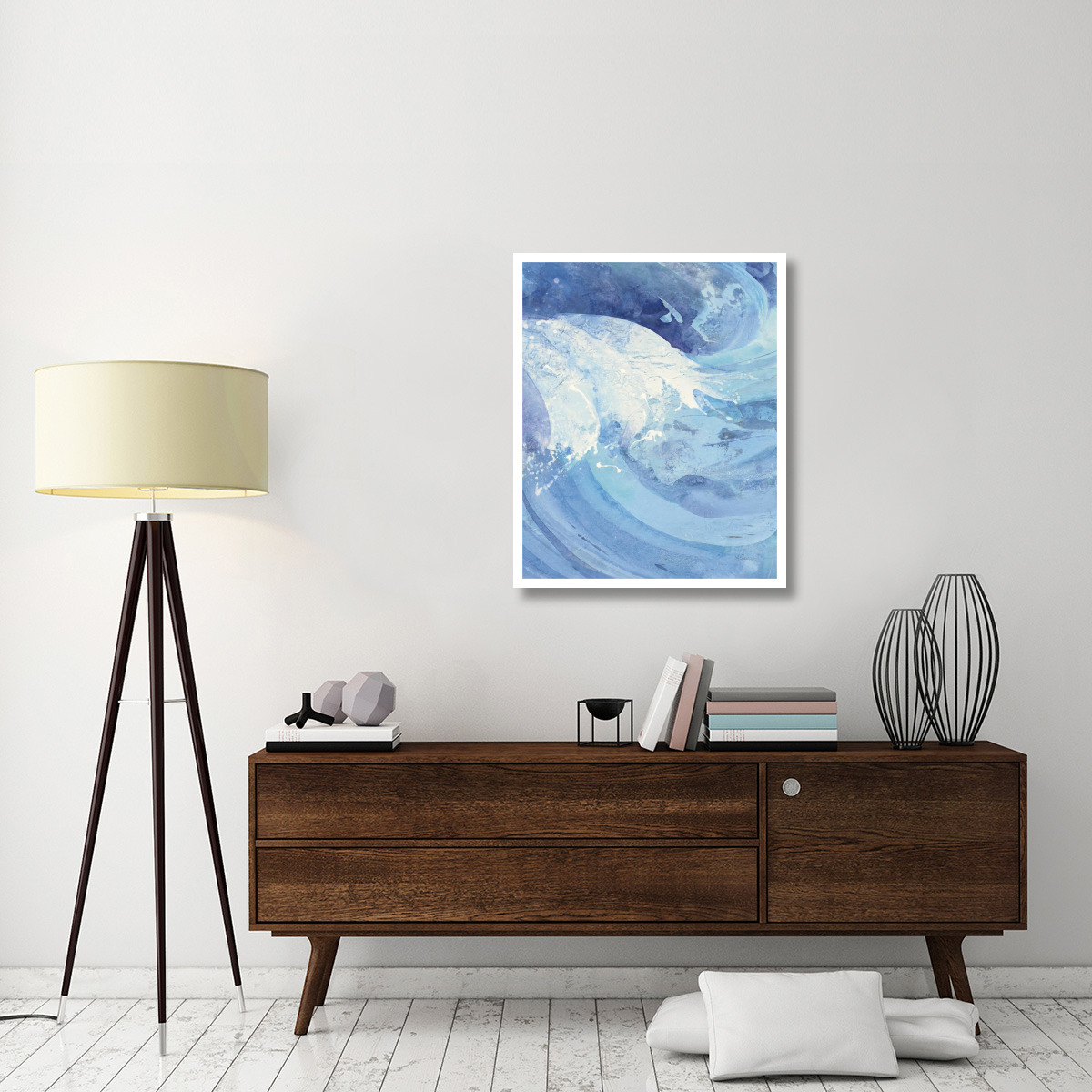 The Big Wave III -Paper Art-30&quotx37"