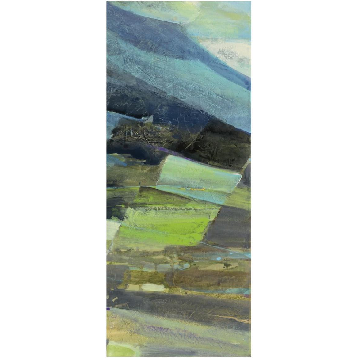 View of the Coast Panel II -Paper Art-26&quotx62"