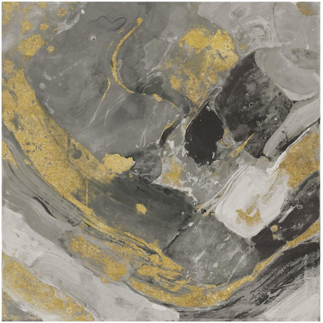 Arroyo Gold and Black -Paper Art-32&quotx32"