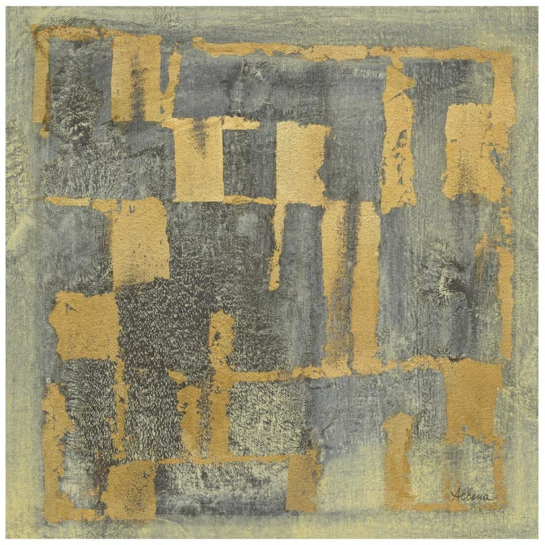 Gold Tapestry IV -Paper Art-20&quotx20"