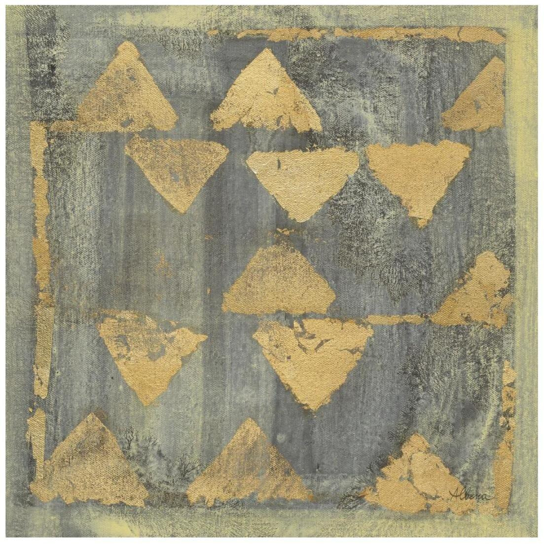 Gold Tapestry V -Paper Art-20&quotx20"