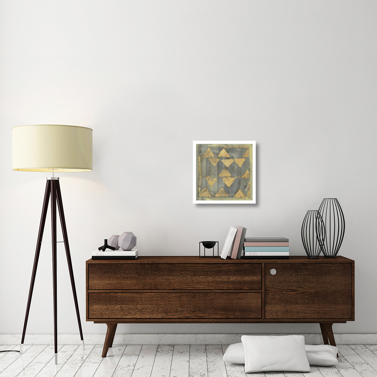 Gold Tapestry V -Paper Art-20&quotx20"