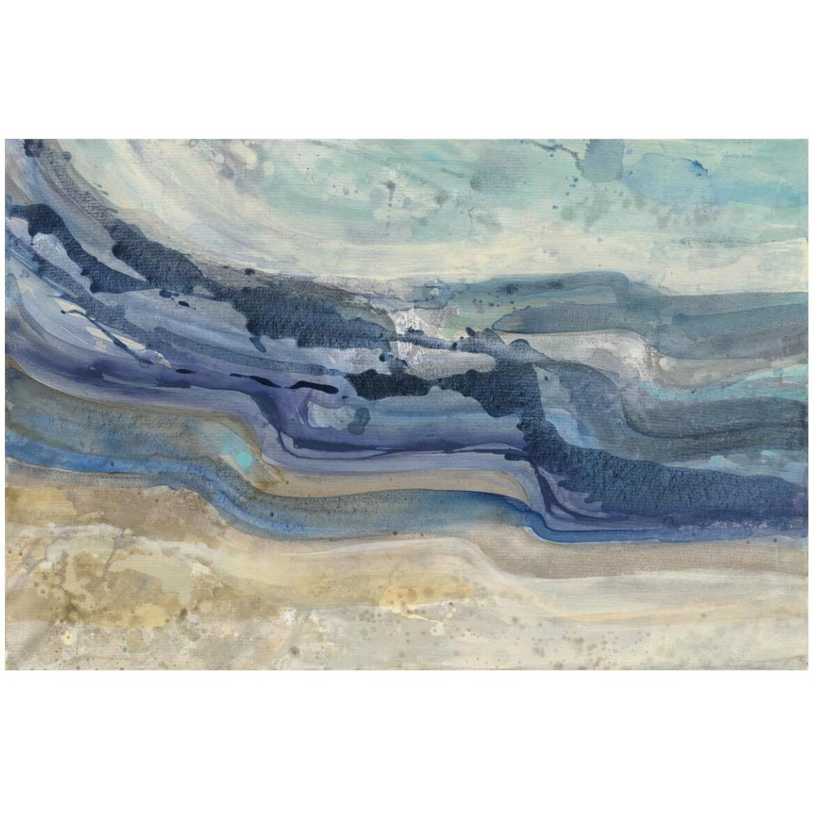Currents -Paper Art-50&quotx34"