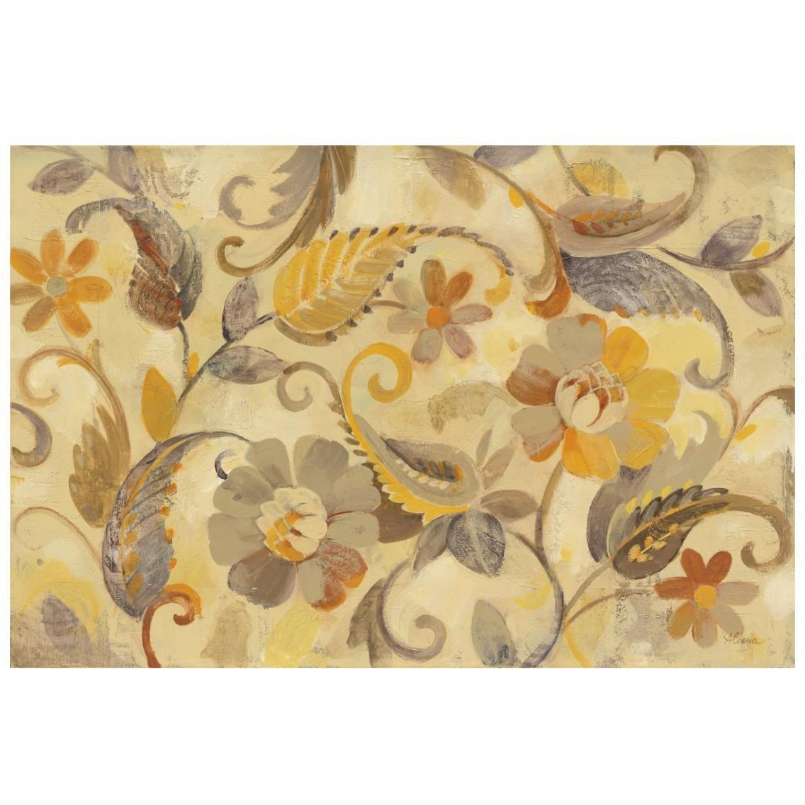 Autumn Garden -Paper Art-26&quotx18"