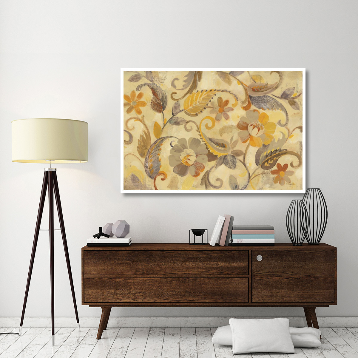 Autumn Garden -Paper Art-62&quotx42"