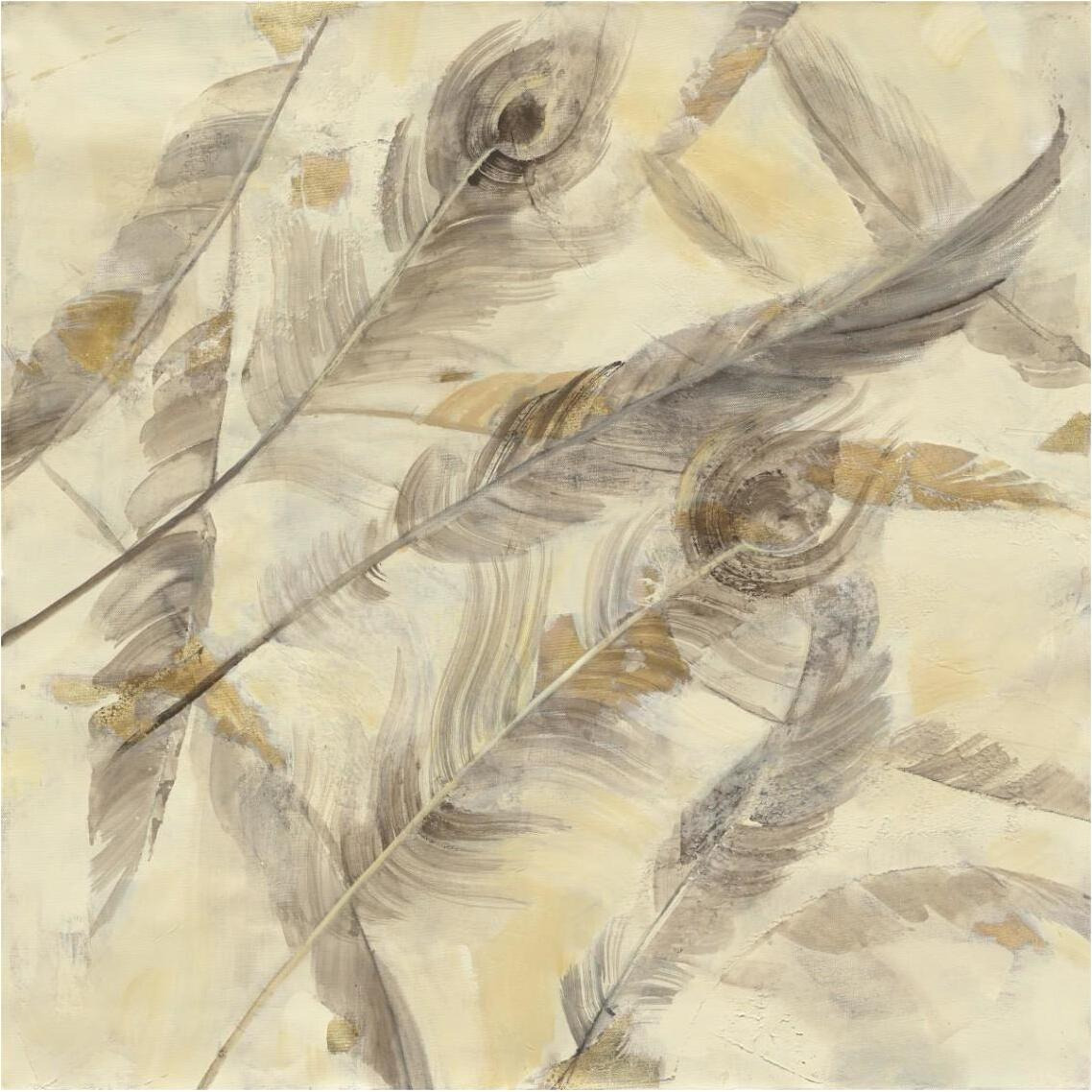 Falling Feathers -Paper Art-38&quotx38"