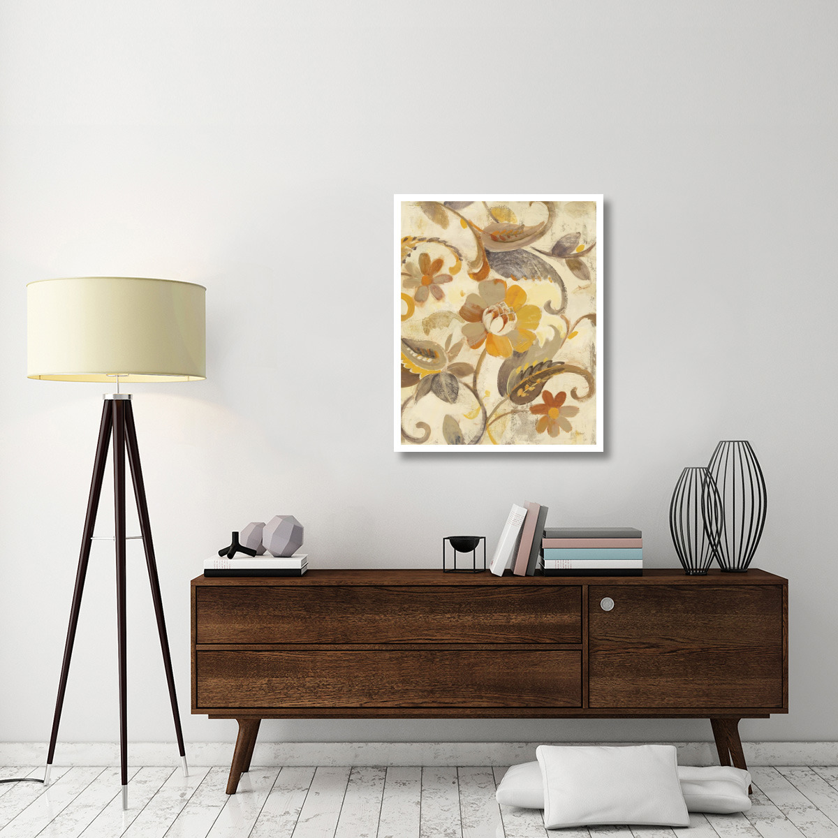 Autumn Garden III Light -Paper Art-30&quotx37"
