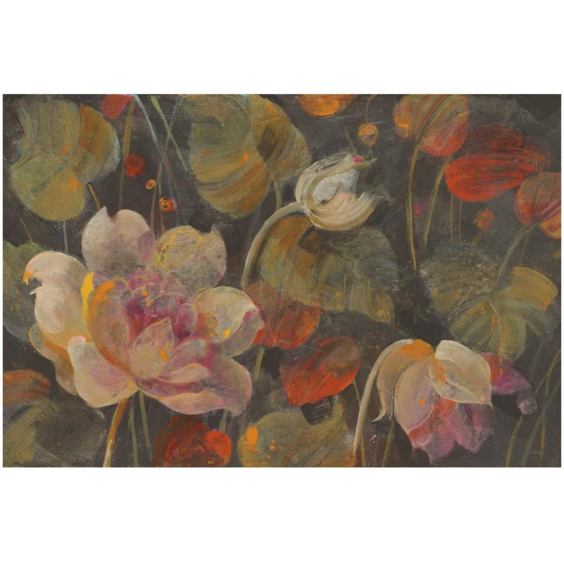 Night Garden -Paper Art-32&quotx22"