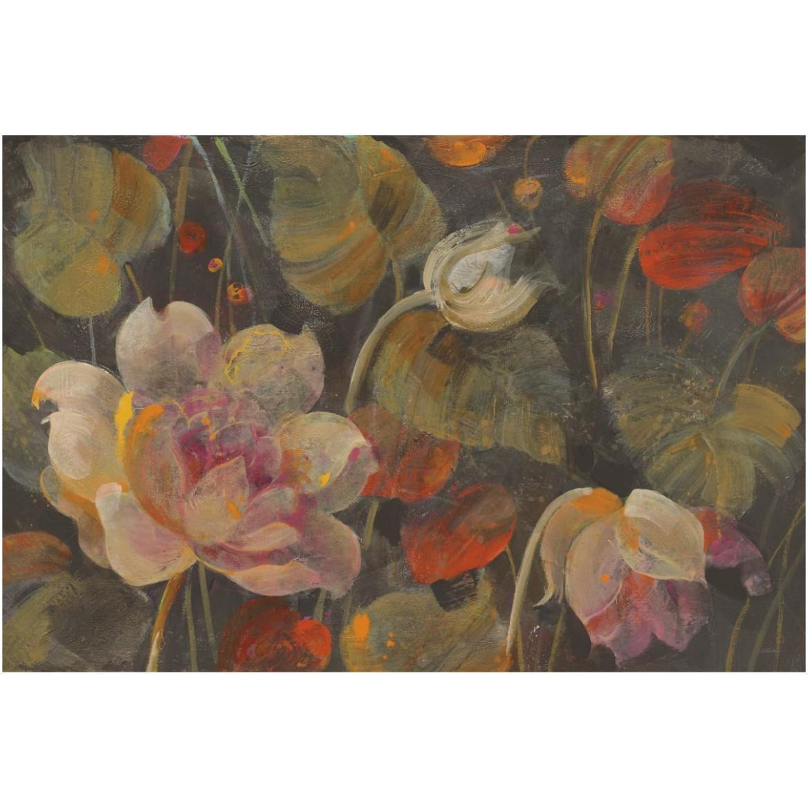 Night Garden -Paper Art-62&quotx42"