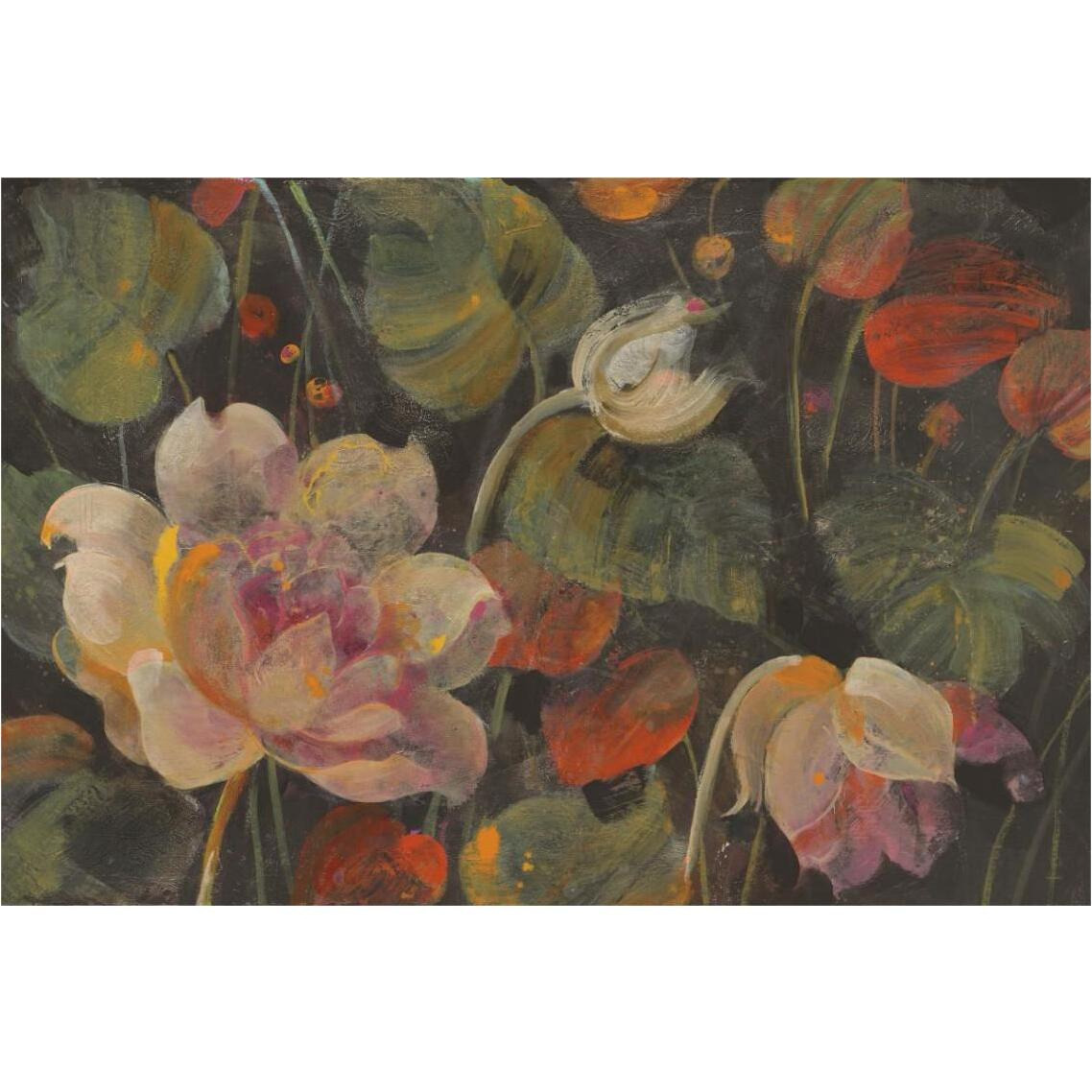 Night Garden v2 -Paper Art-38&quotx26"