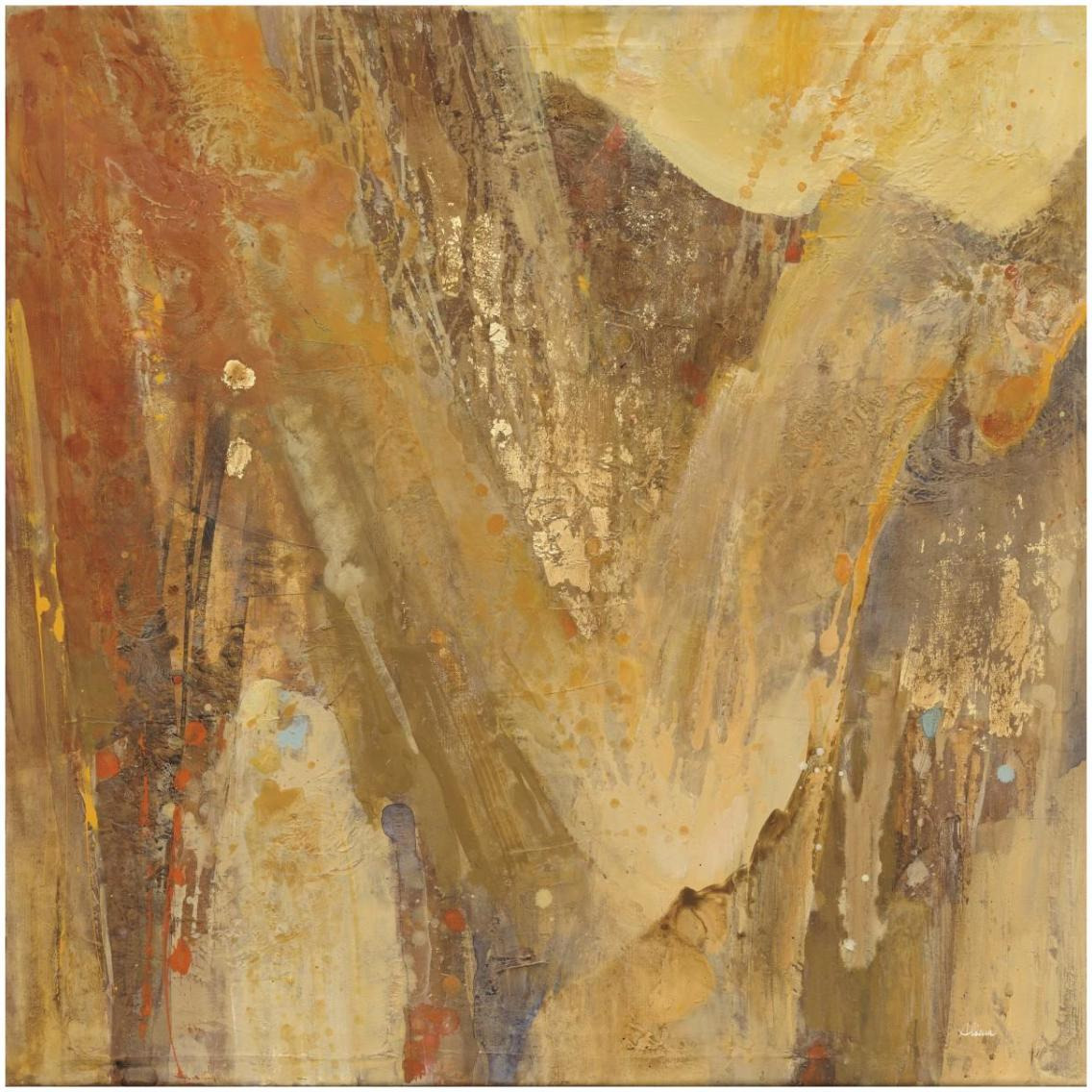 Canyon 3A -Paper Art-32&quotx32"