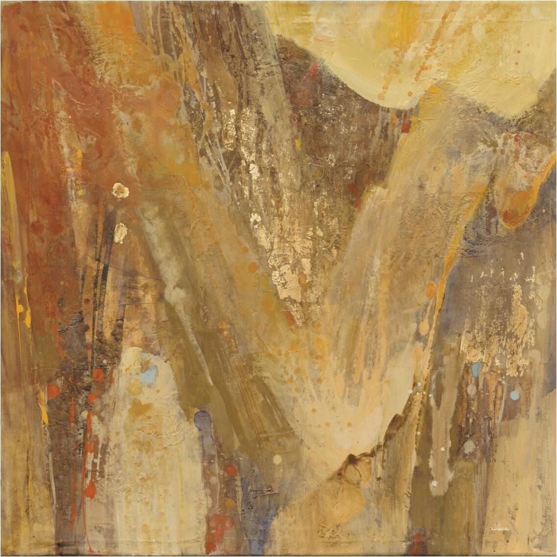 Canyon 3A -Paper Art-38&quotx38"