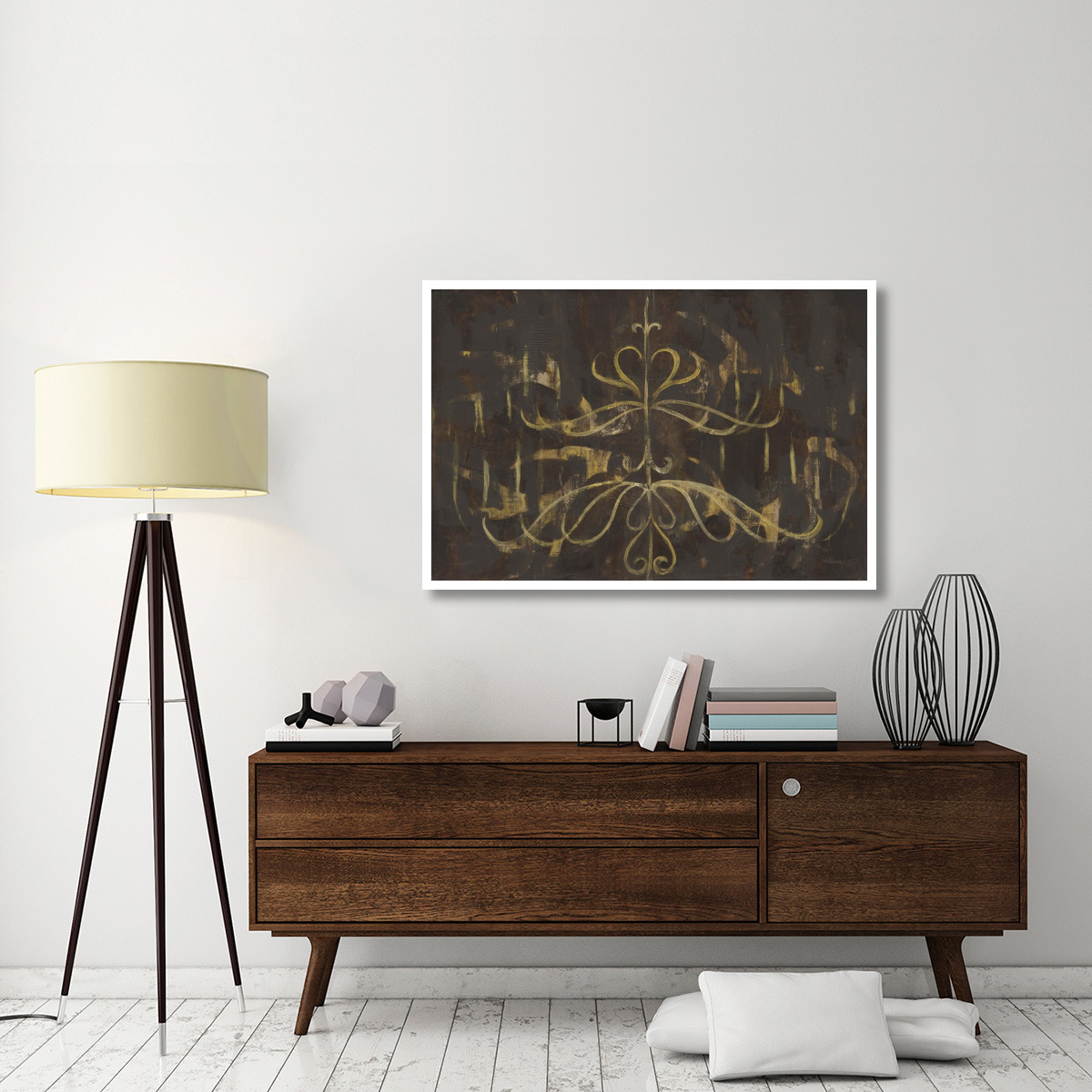 Romantic Lines -Paper Art-50&quotx34"